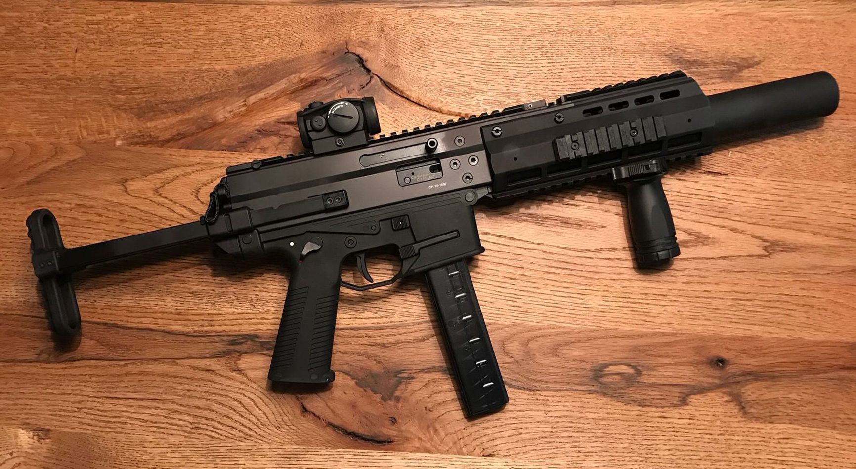 A B&T APC carbine